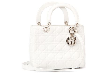 dior weiss tasche|christian dior handtasche.